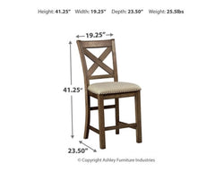 Moriville 2-Piece Bar Stool - furniture place usa