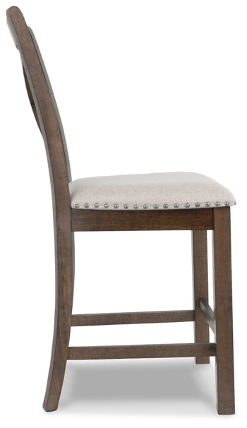 Moriville Counter Height Dining Table and 6 Barstools - furniture place usa