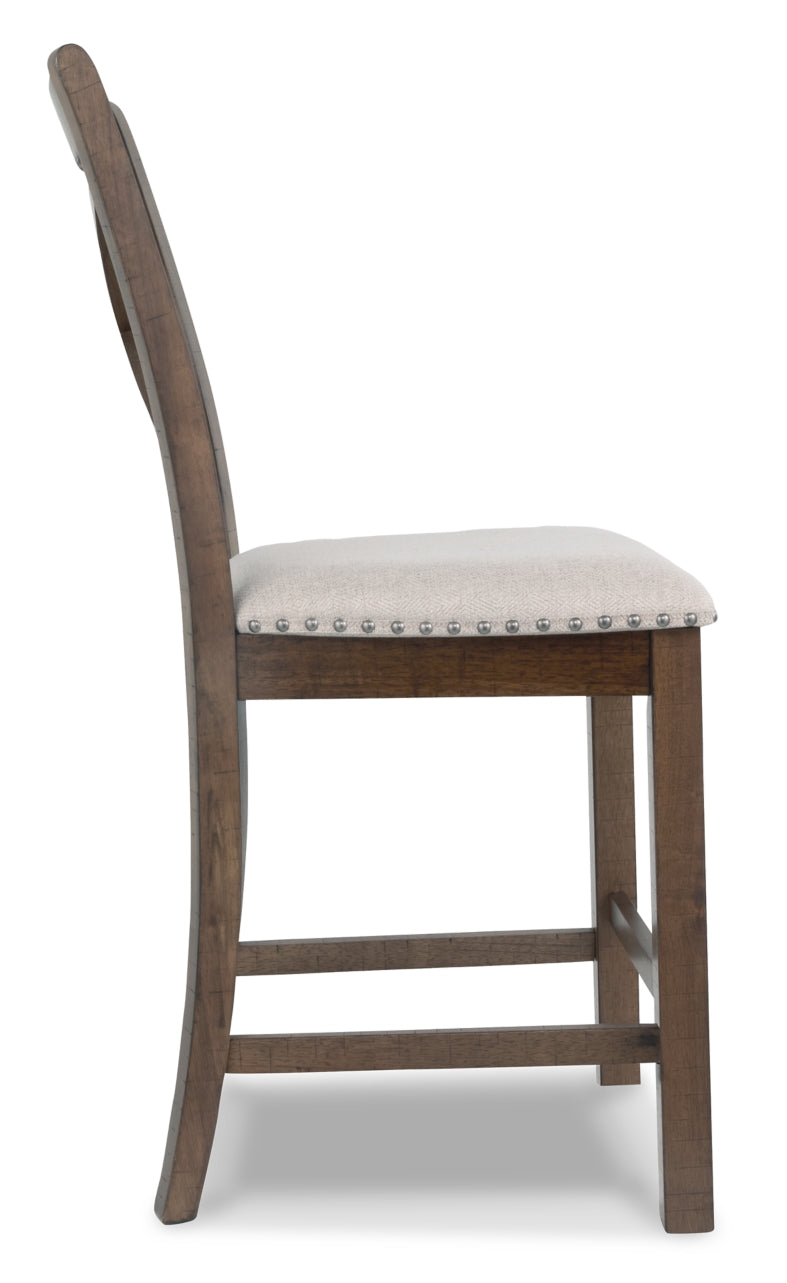 Moriville Counter Height Dining Table and 4 Barstools and Bench - furniture place usa