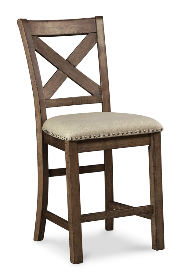 Moriville Counter Height Dining Table and 4 Barstools - furniture place usa