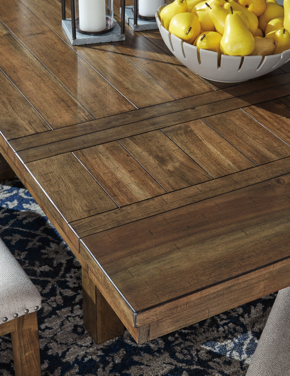 Moriville Dining Table and 4 Chairs and Bench - furniture place usa