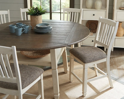 Bolanburg Counter Height Dining Table and 8 Barstools - furniture place usa