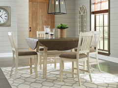Bolanburg Counter Height Dining Table and 4 Barstools - PKG000402 - furniture place usa