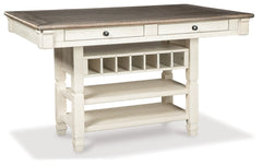 Bolanburg Counter Height Dining Table and 4 Barstools - PKG014019 - furniture place usa