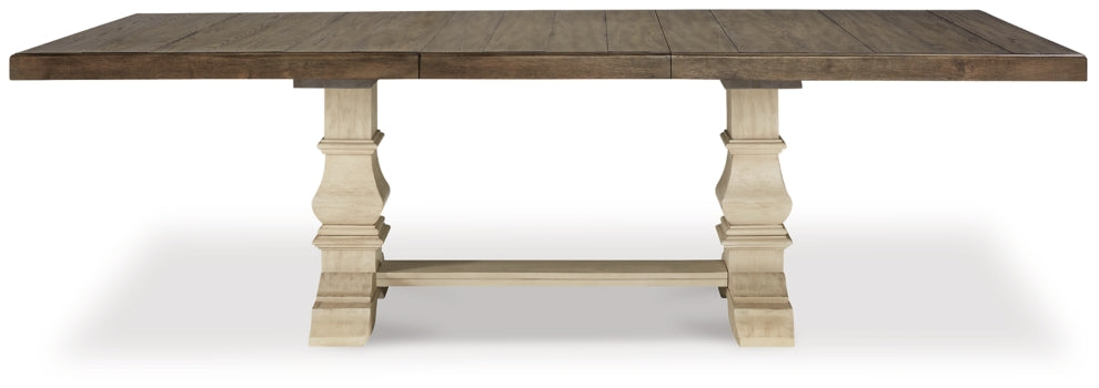 Bolanburg Dining Table and 8 Chairs with Storage - furniture place usa