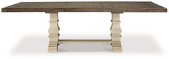Bolanburg Dining Table and 8 Chairs with Storage - furniture place usa