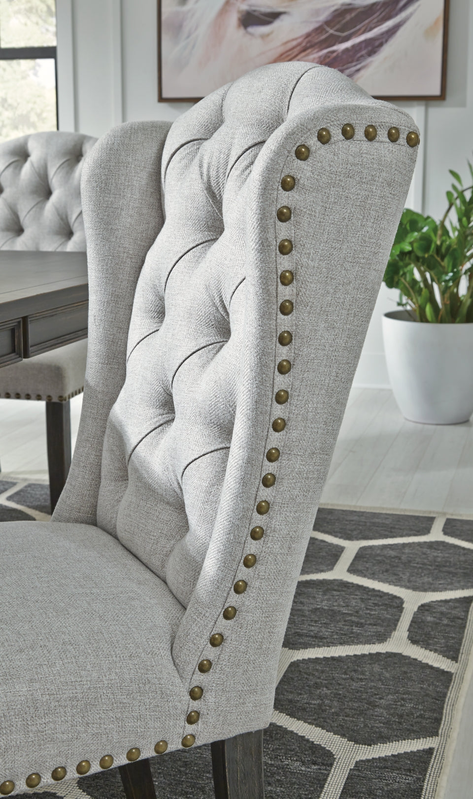 Jeanette Dining Table and 4 Chairs - furniture place usa