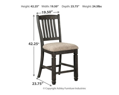 Tyler Creek 2-Piece Bar Stool - furniture place usa