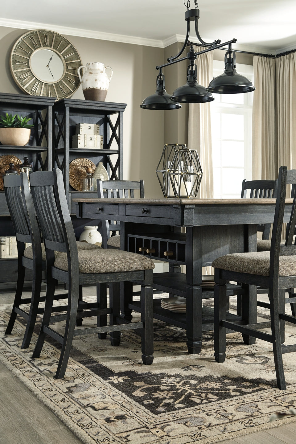 Tyler Creek Counter Height Bar Stool (Set of 2) - furniture place usa