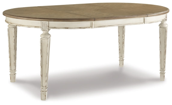 Realyn Dining Table and 6 Chairs - PKG002224 - furniture place usa