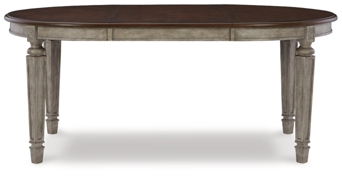 Lodenbay Dining Table and 6 Chairs with Storage - furniture place usa