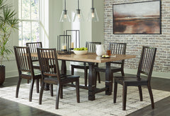 Charterton Dining Table and 6 Chairs - furniture place usa