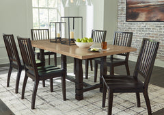 Charterton Dining Table and 6 Chairs - furniture place usa