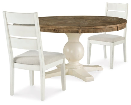 Grindleburg Dining Table and 2 Chairs - furniture place usa