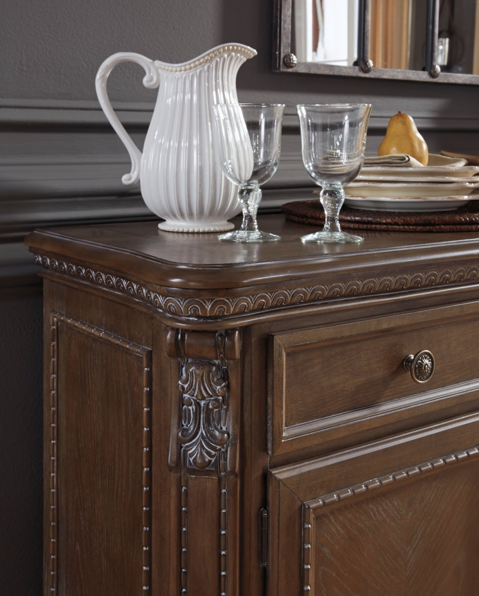 Charmond Dining Table and 6 Chairs with Storage - PKG002290 - furniture place usa