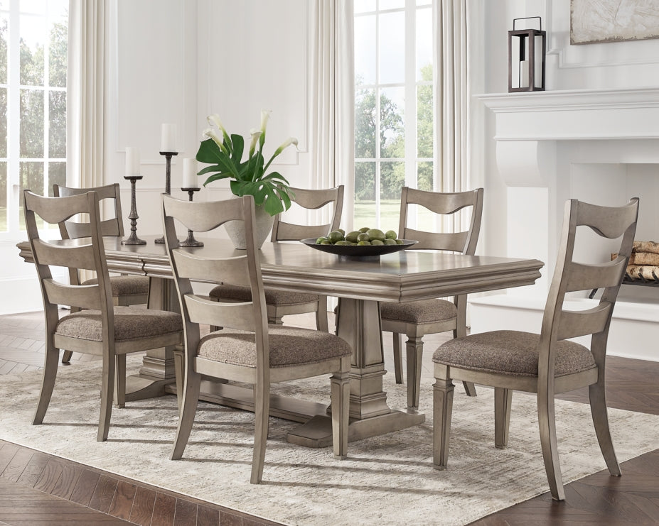 Lexorne Dining Table and 6 Chairs - furniture place usa