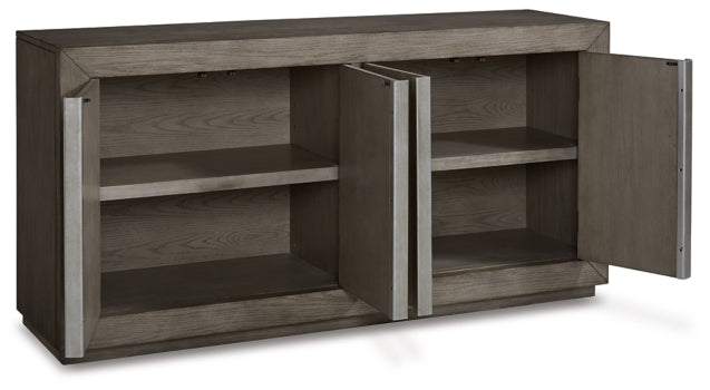 Anibecca Dining Table and 8 Chairs with Storage - PKG013361 - furniture place usa