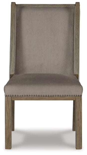 Chrestner Dining Table and 4 Chairs - PKG014004 - furniture place usa