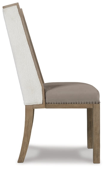 Chrestner Dining Table and 4 Chairs - PKG014004 - furniture place usa