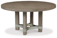 Chrestner Dining Table and 6 Chairs with Storage - furniture place usa