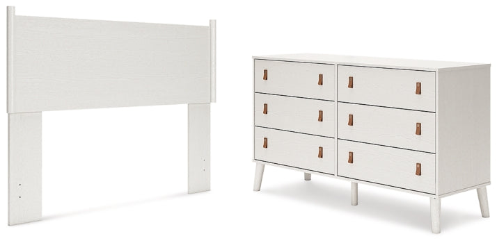 Aprilyn Queen Panel Headboard with Dresser - furniture place usa