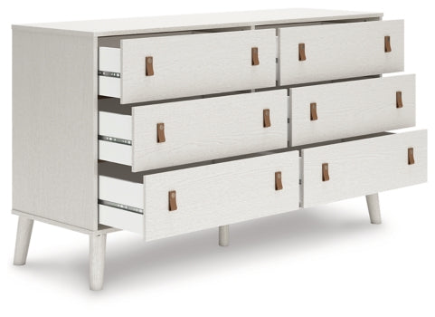 Aprilyn Queen Panel Headboard with Dresser and Chest - furniture place usa