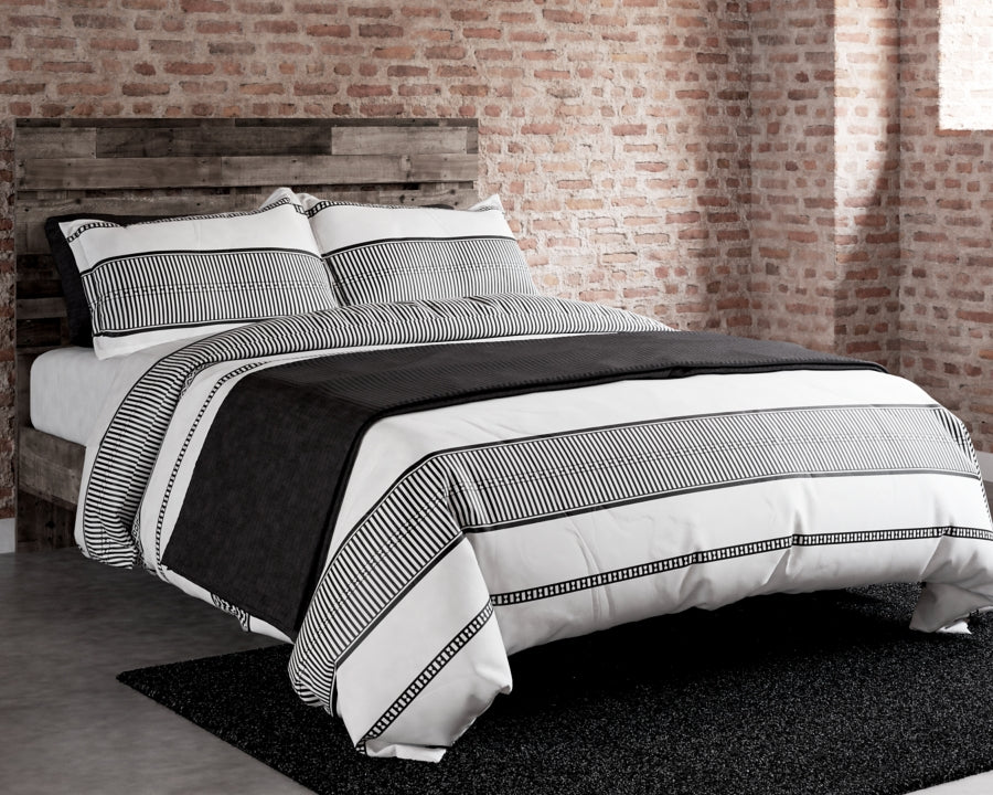 Neilsville Queen Platform Bed with Dresser and 2 Nightstands - PKG009086 - furniture place usa