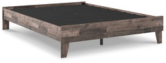 Neilsville Queen Platform Bed with Dresser - PKG009077 - furniture place usa