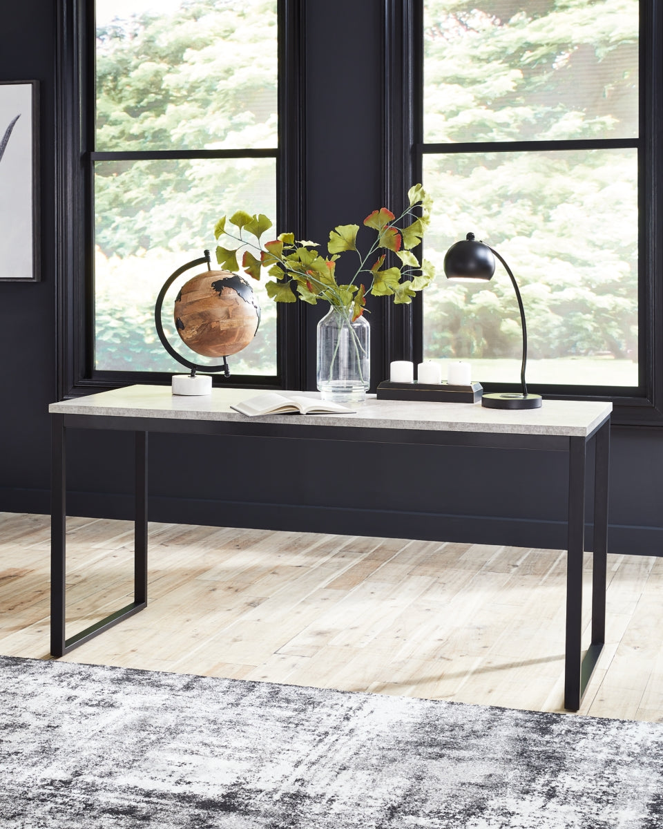 Lazabon Home Office Desk and Storage - PKG010497 - furniture place usa