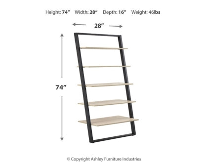 Waylowe Home Office Desk and Storage - PKG010499 - furniture place usa