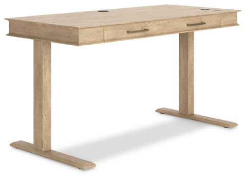 Elmferd Home Office Desk and Storage - PKG014857 - furniture place usa