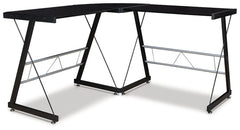 Mallistron Home Office L-Desk - furniture place usa