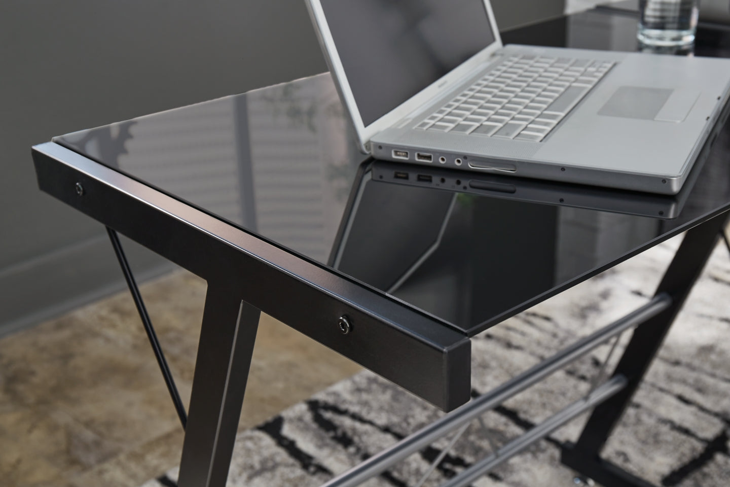 Mallistron Home Office L-Desk - furniture place usa