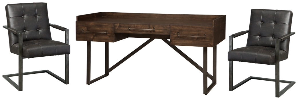 Starmore Home Office Desk with Chair - PKG008063 - furniture place usa