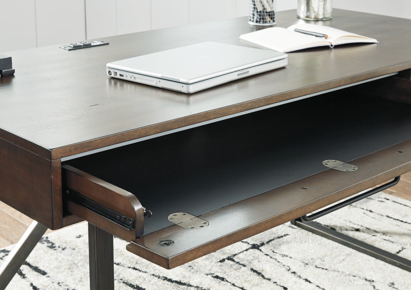 Starmore Home Office Desk with Chair - PKG008064 - furniture place usa