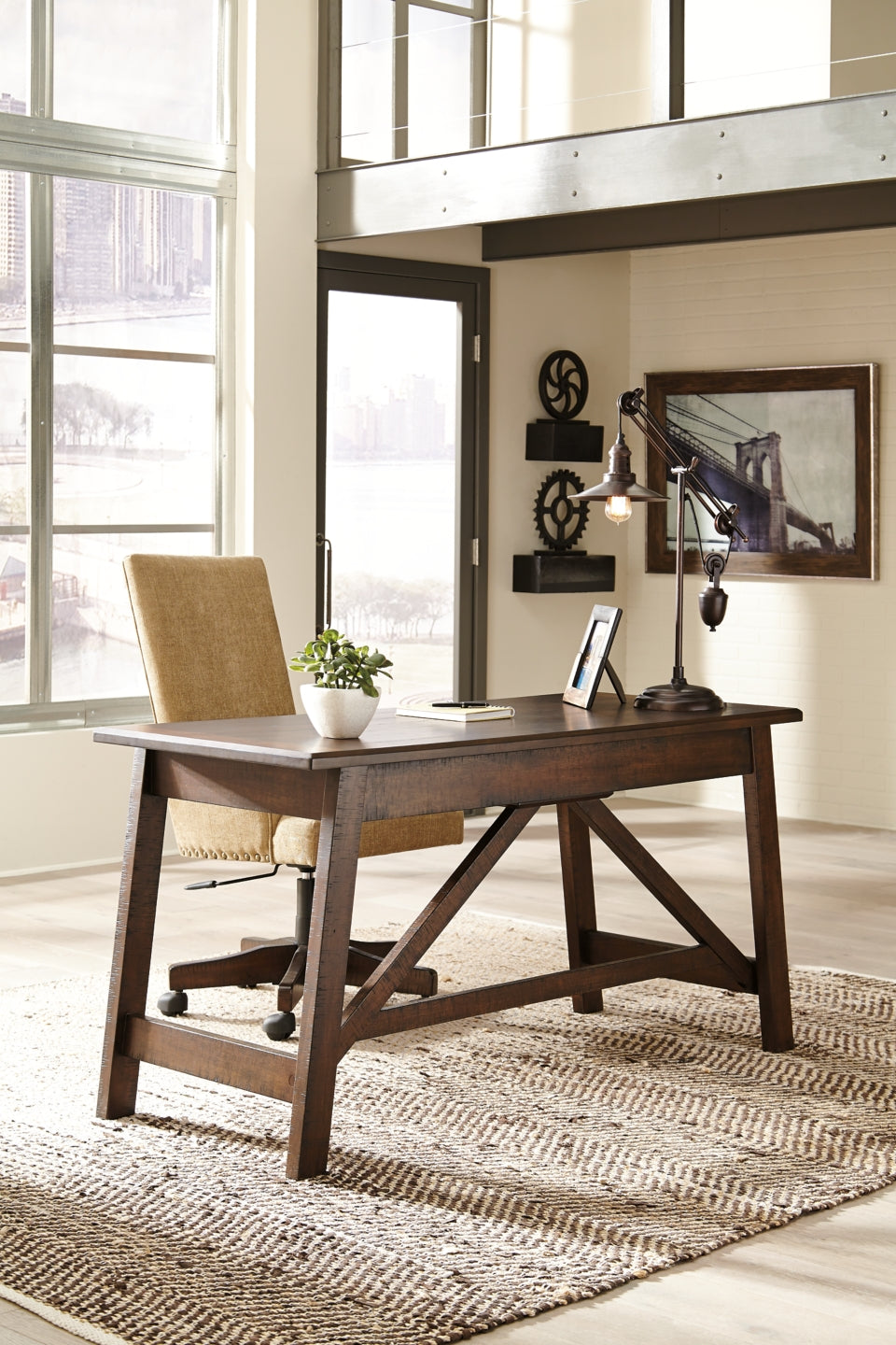 Baldridge Home Office Desk - furniture place usa
