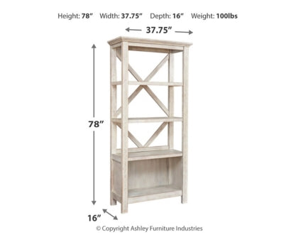 Carynhurst 75" Bookcase - furniture place usa