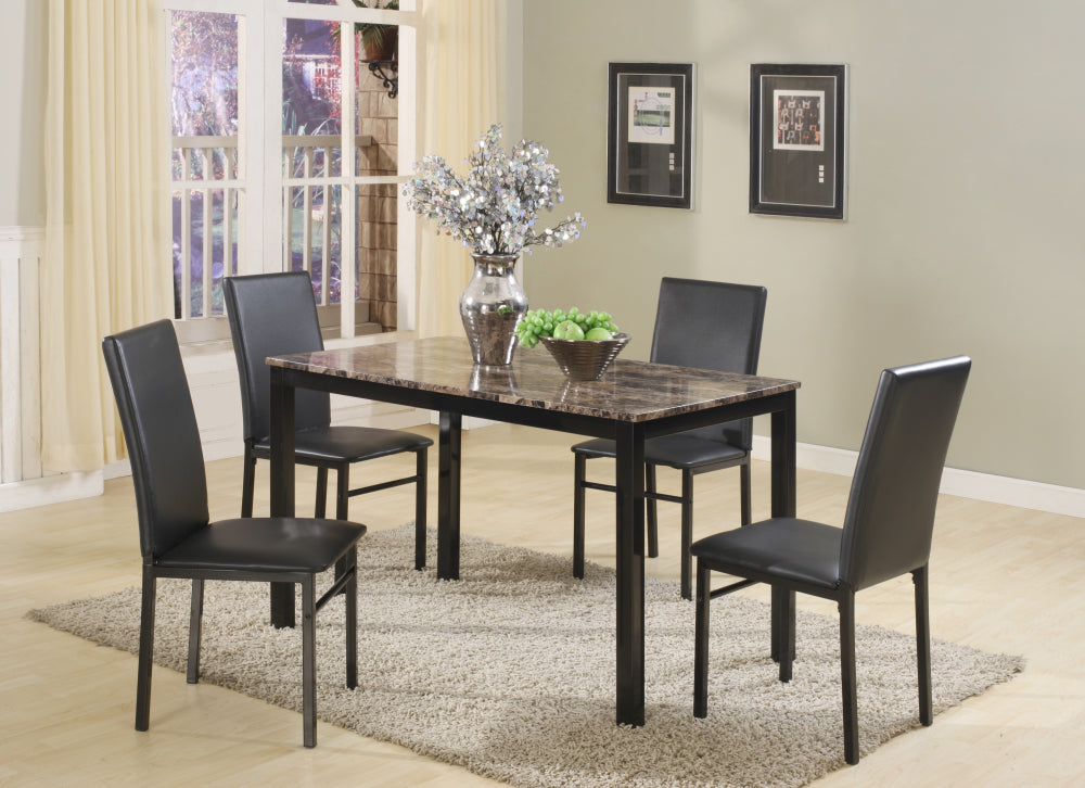 AIDEN 5-PK DINETTE - furniture place usa