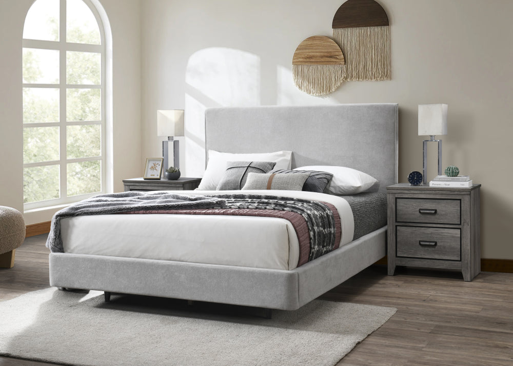 NIRVANA QUEEN HEADBOARD, NIRVANA QUEEN FOOTBOARD, NIRVANA /QUEEN RAIL - furniture place usa
