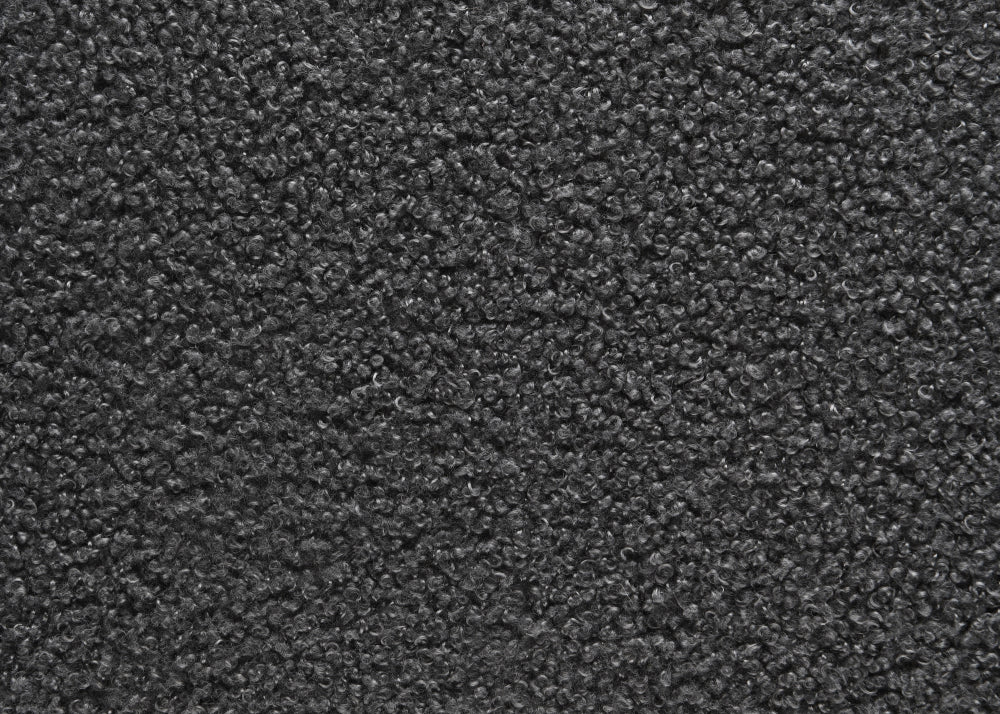 JENN QUEEN BOUCLE HB/FB - CHARCOAL, JENN /QUEEN BOUCLE RAIL - furniture place usa