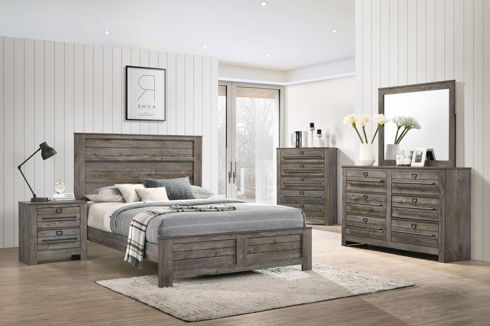 BATESON QUEEN HEADBOARD/FOOTBOARD, BATESON /QUEEN RAIL - furniture place usa