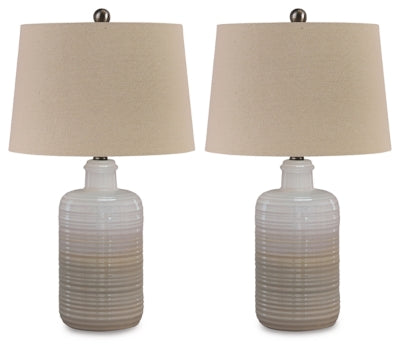 Marnina Table Lamp (Set of 2) - furniture place usa
