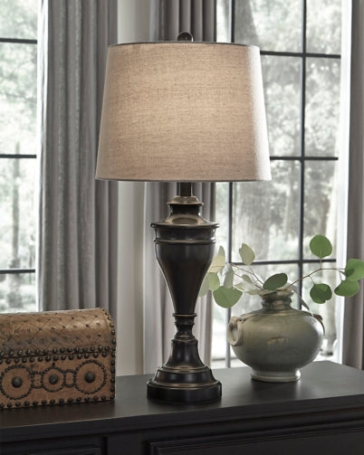 Darlita Table Lamp (Set of 2) - furniture place usa