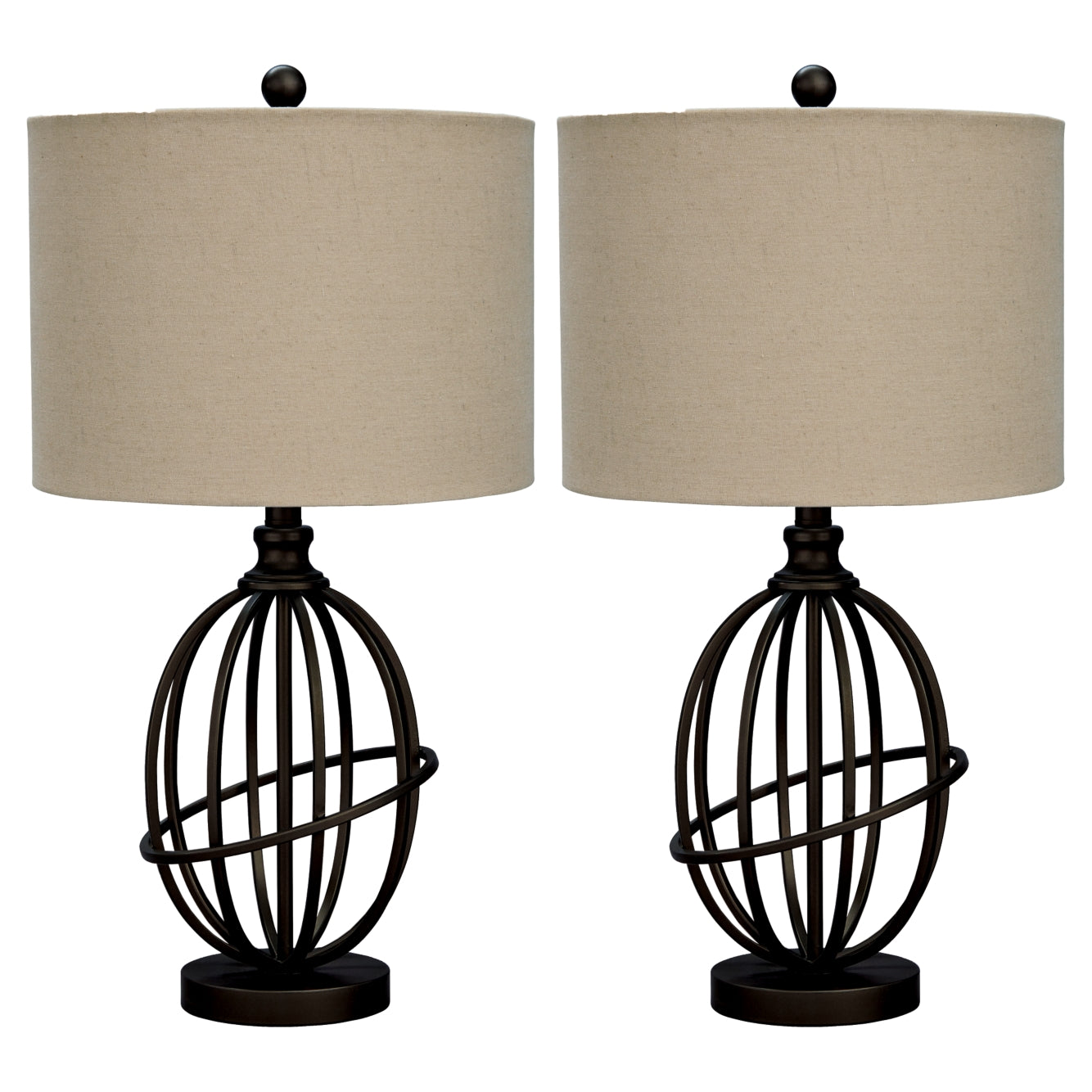Manasa 2-Piece Table Lamp Set - furniture place usa