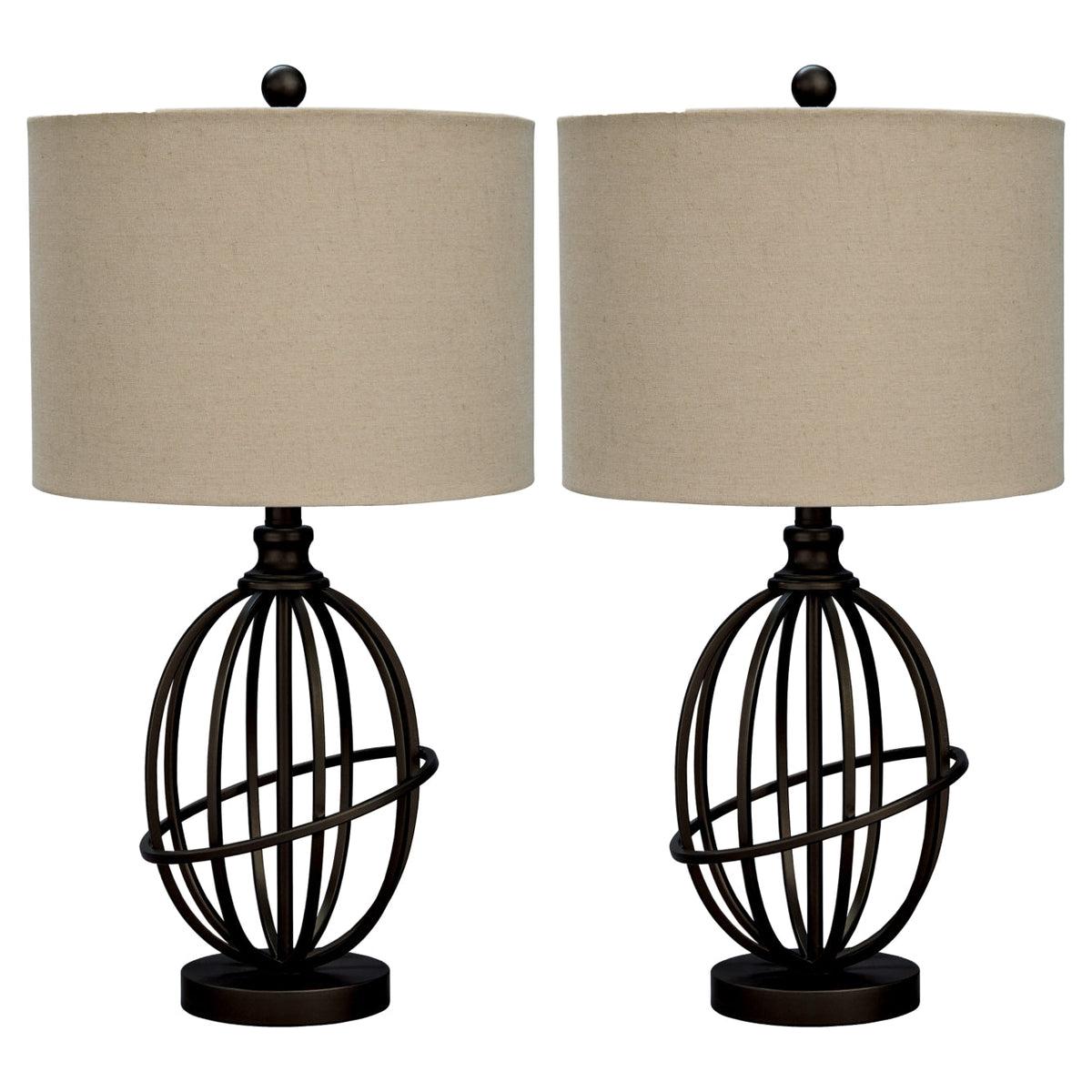 Manasa 2-Piece Table Lamp Set - furniture place usa