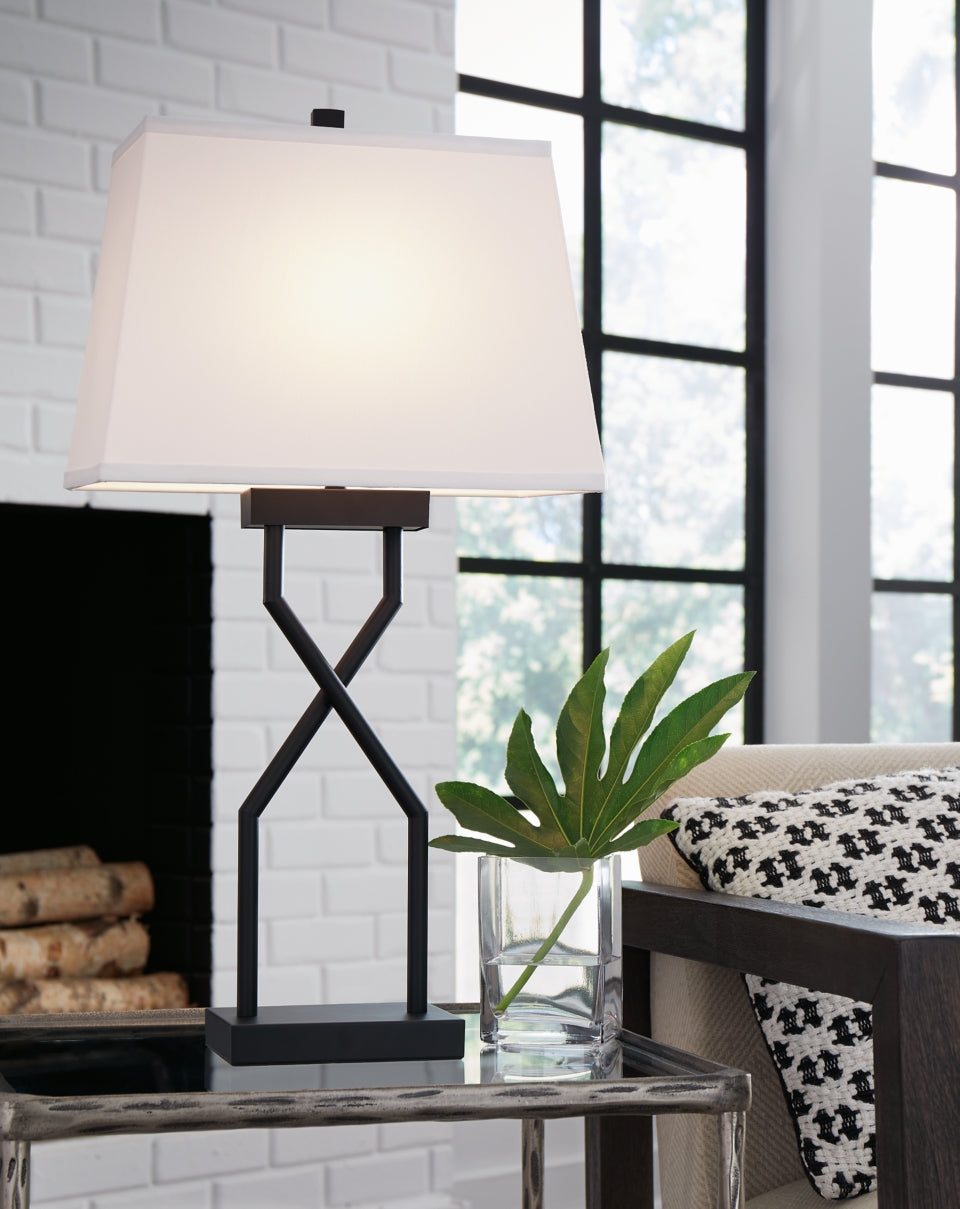Brookthrone Table Lamp (Set of 2) - furniture place usa