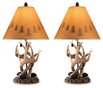 Derek Table Lamp (Set of 2) - furniture place usa