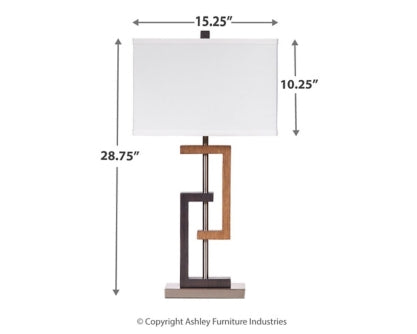 Syler Table Lamp (Set of 2) - furniture place usa
