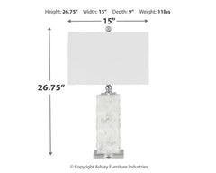 Malise Table Lamp - furniture place usa