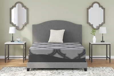 14 Inch Ashley Hybrid Queen Mattress with Adjustable Head Queen Base - furniture place usa